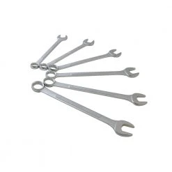 Sunex 9606M 6-Piece Metric Raised Panel Combination Wrench Set