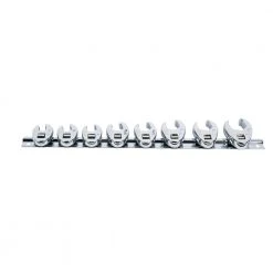Sunex 9708 8-Piece 3/8 In. Drive SAE Fully Polished Flare Nut Crowfoot Wrench Set 9 Sunex 9708 8-Piece 3/8 In. Drive SAE Fully Polished Flare Nut Crowfoot Wrench Set -Sunex Sales Shop snxn9708 b