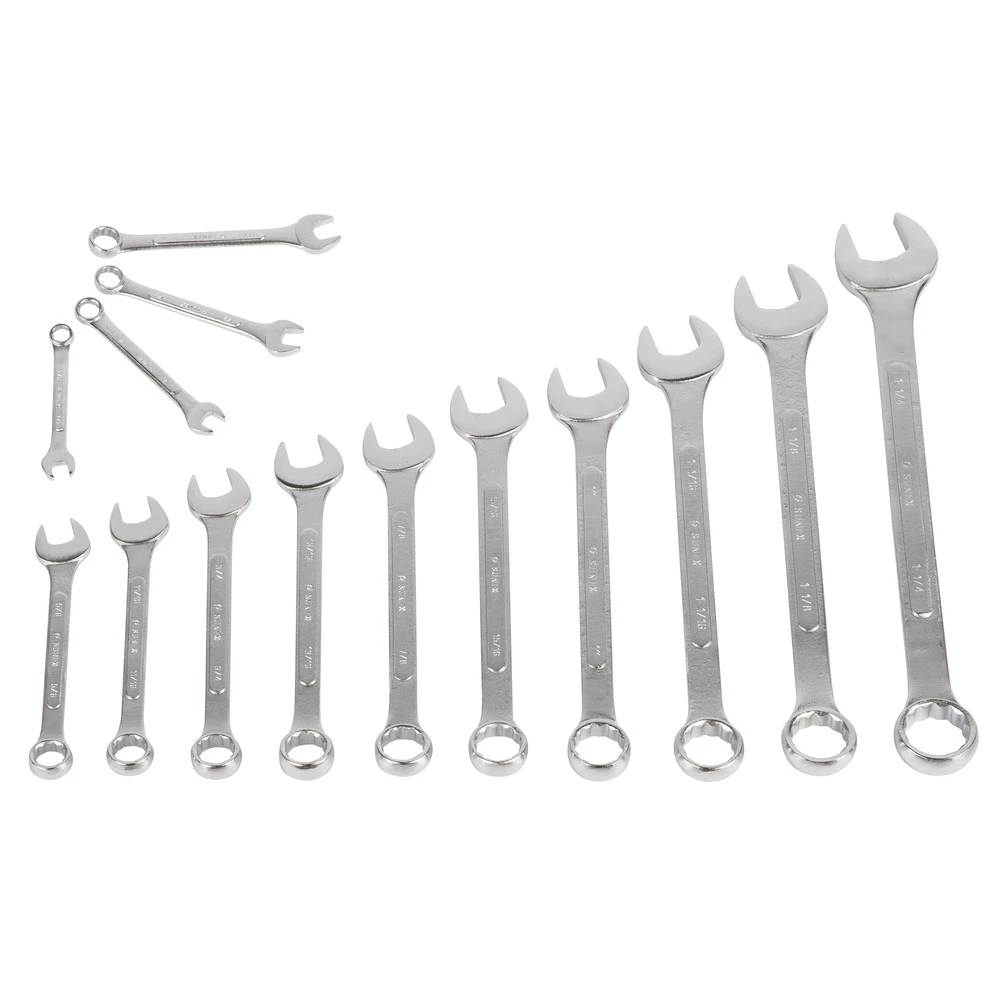 Sunex 9714A 14-Piece SAE Raised Panel Combination Wrench Set 5 Sunex 9714A 14-Piece SAE Raised Panel Combination Wrench Set - Image 3