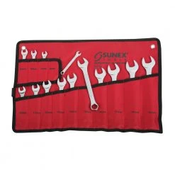 Sunex 9715 14-Piece Metric Raised Panel Combination Wrench Set 11 Sunex 9715 14-Piece Metric Raised Panel Combination Wrench Set -Sunex Sales Shop snxn9715 d