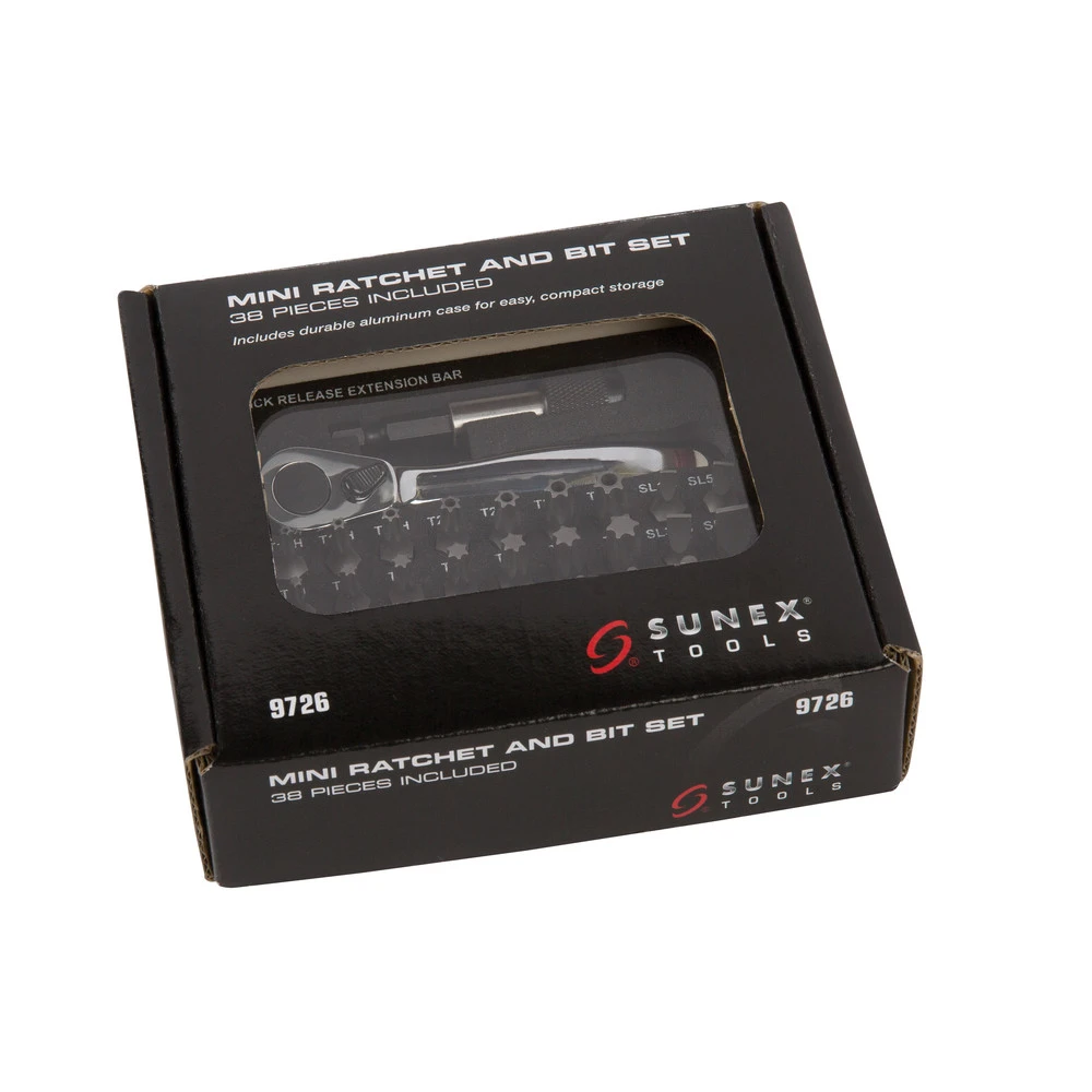 Sunex 9726 38-Piece Mini Ratchet And Bit Set 7 Sunex 9726 38-Piece Mini Ratchet And Bit Set - Image 5