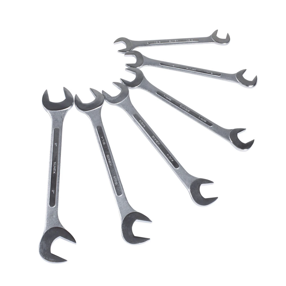 Sunex 9916 6-Piece SAE Jumbo Raised Panel Angle Head Wrench Set 3 Sunex 9916 6-Piece SAE Jumbo Raised Panel Angle Head Wrench Set