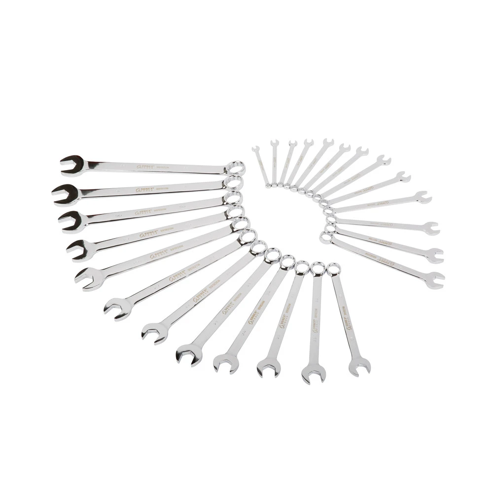 Sunex 9917MPR 25-Piece Metric Master Full Polished-Long Pattern Combination Wrench Set 3 Sunex 9917MPR 25-Piece Metric Master Full Polished-Long Pattern Combination Wrench Set