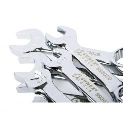 Sunex 9930 11-Piece SAE Stubby Combination Wrench Set 10 Sunex 9930 11-Piece SAE Stubby Combination Wrench Set -Sunex Sales Shop snxn9930 b